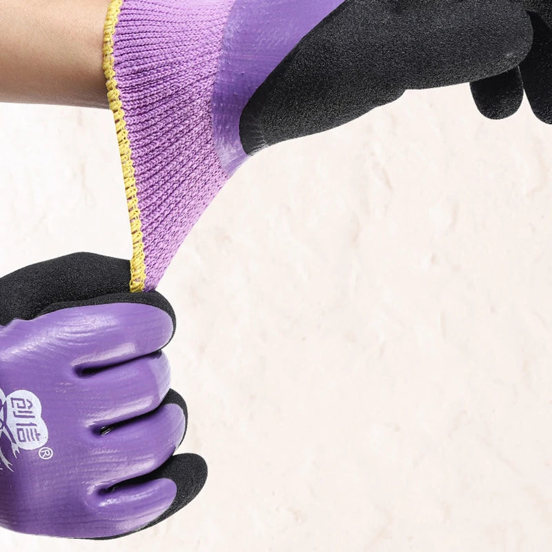 KOQZM Windproof Thermal Gloves -30°C Velvet Lined Unisex Thermal Winter Gloves PLUSH