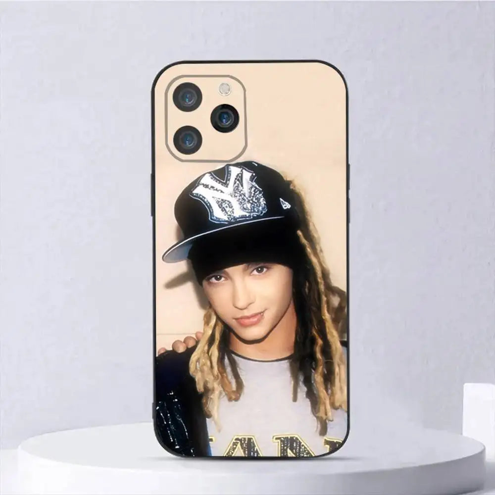 Tokio Hotel Tom Bill Kaulitz iPhone Case – Shockproof Cover Phone Case PLUSH