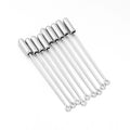 10pcs Rhodium Head Pins & Eye Pins 50/90mm – DIY Jewelry Jewelry Head Pins PLUSH 50mm