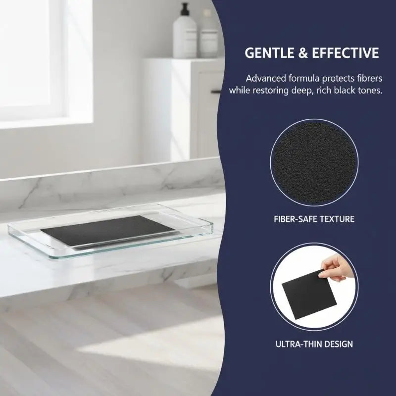 Dark Fabric Laundry Sheets – Black Clothes Color Booster Laundry Color Sheets PLUSH
