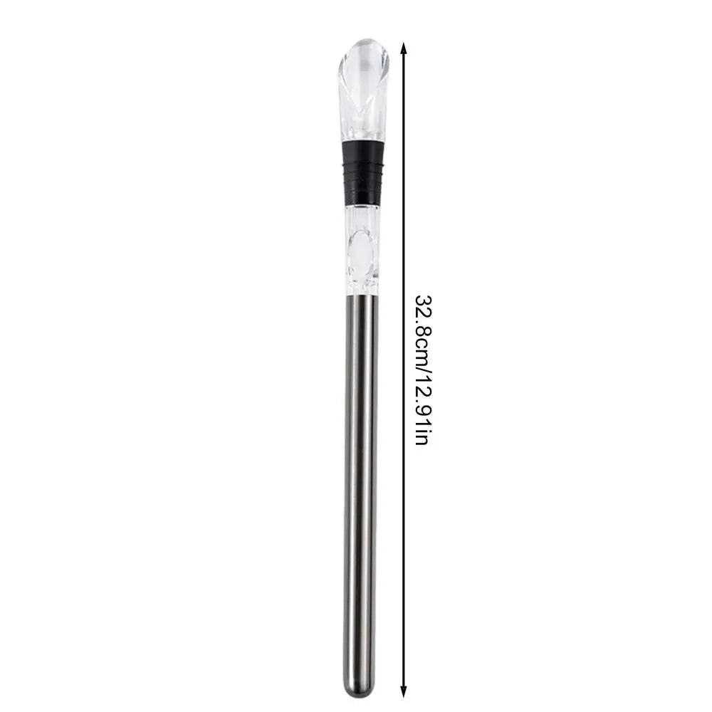 Stainless Steel Wine Chiller Stick – Chill, Aerate & Pour Wine Chiller Stick PLUSH 1PC