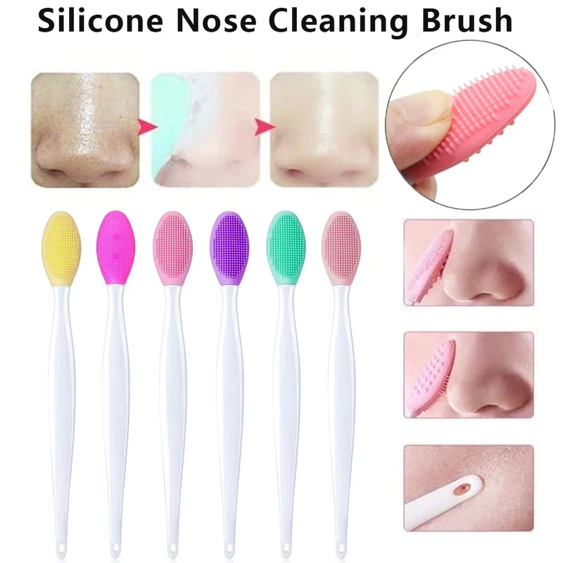 Silicone Face Wash Brush – Exfoliating Pore Cleansing Tool Facial Cleansing Brush PLUSH