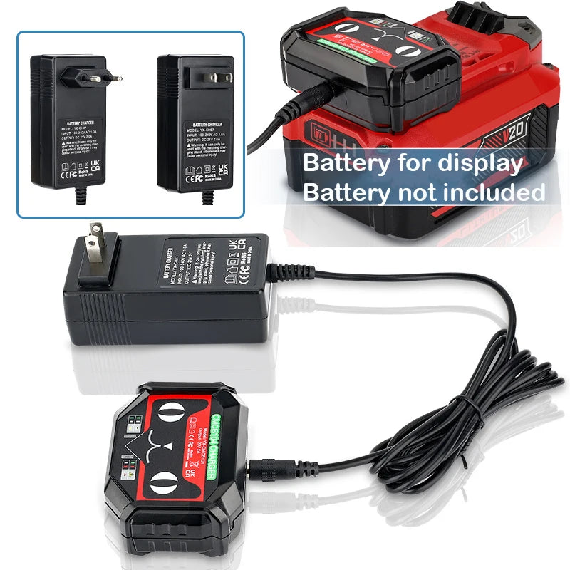 Craftsman 20V Li-Ion Battery Charger 2A CMCB201–CMCB205 Power Tool Charger PLUSH