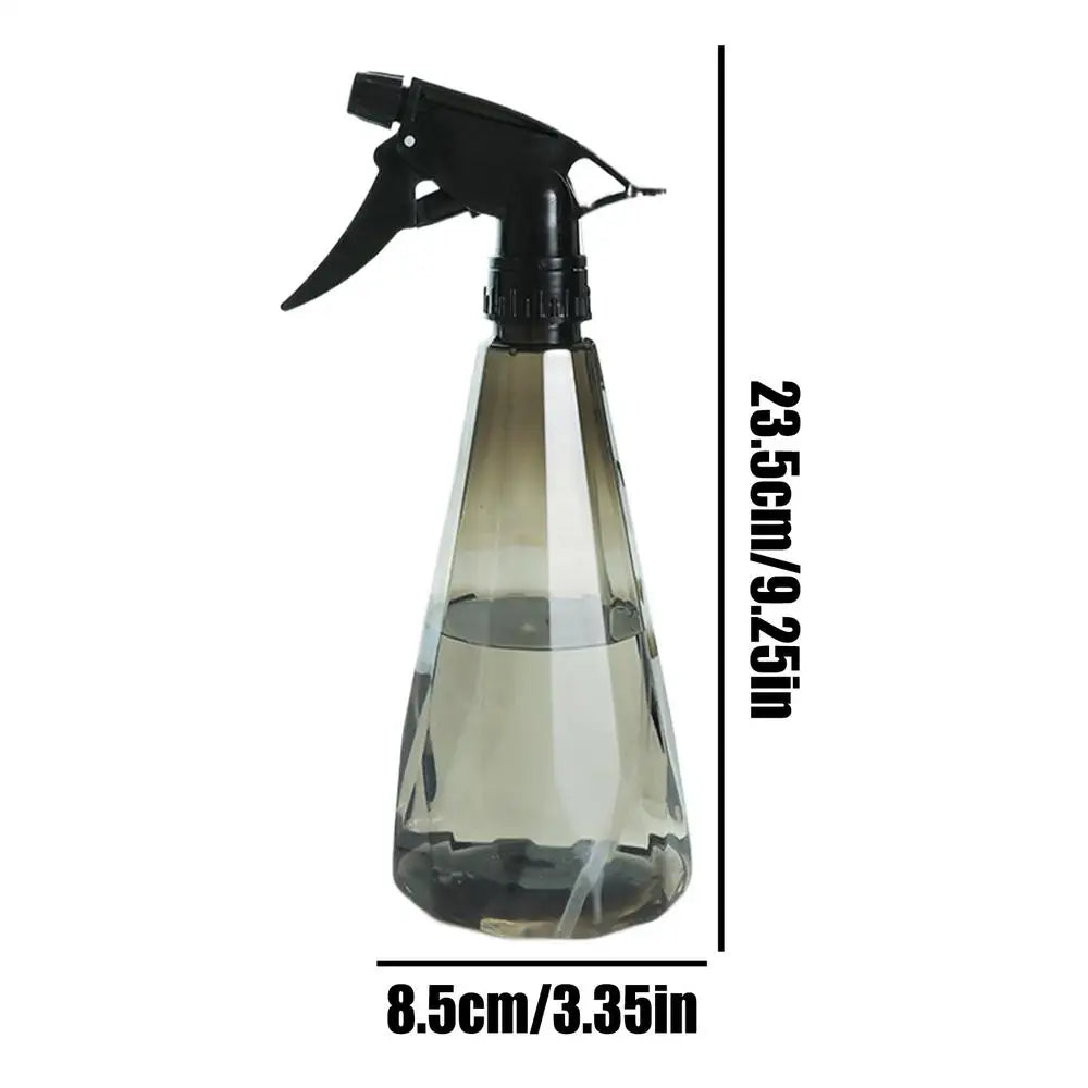 500ml Adjustable Refillable Spray Bottle – Garden Plant Watering Garden Spray Bottle PLUSH Black 1PC