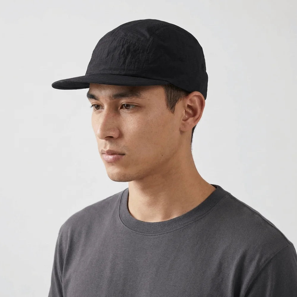 5-Panel Flat Brim Baseball Cap – Unisex Quick-Dry Hat Baseball Cap PLUSH