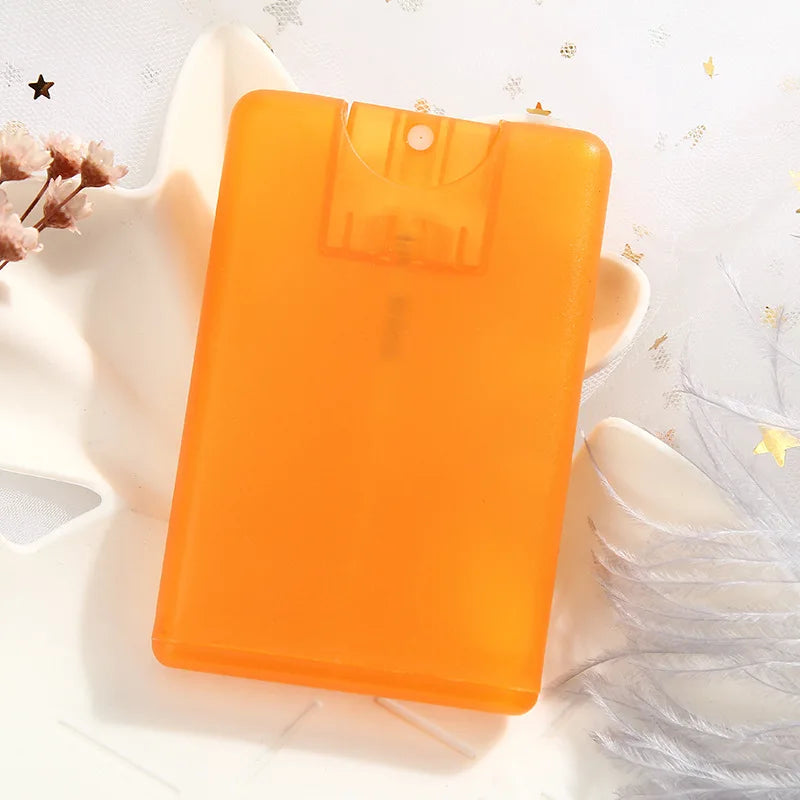 Macaron Mini Refillable Perfume Atomizer Spray Bottle 20ml Travel Spray Bottle PLUSH Orange