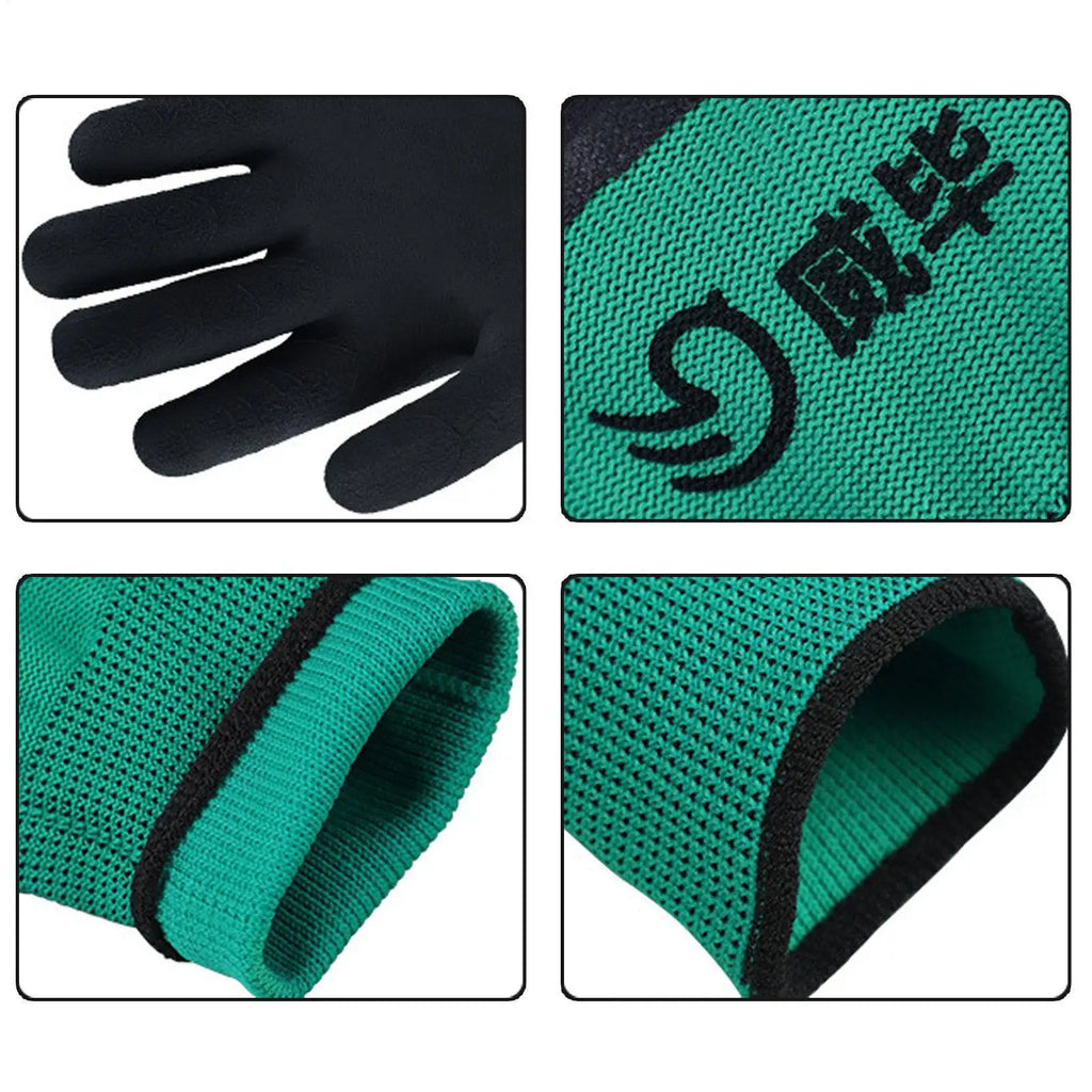 Bite & Scratch Resistant Pet Handling Gloves | PVC 2pcs Pet Handling Gloves PLUSH