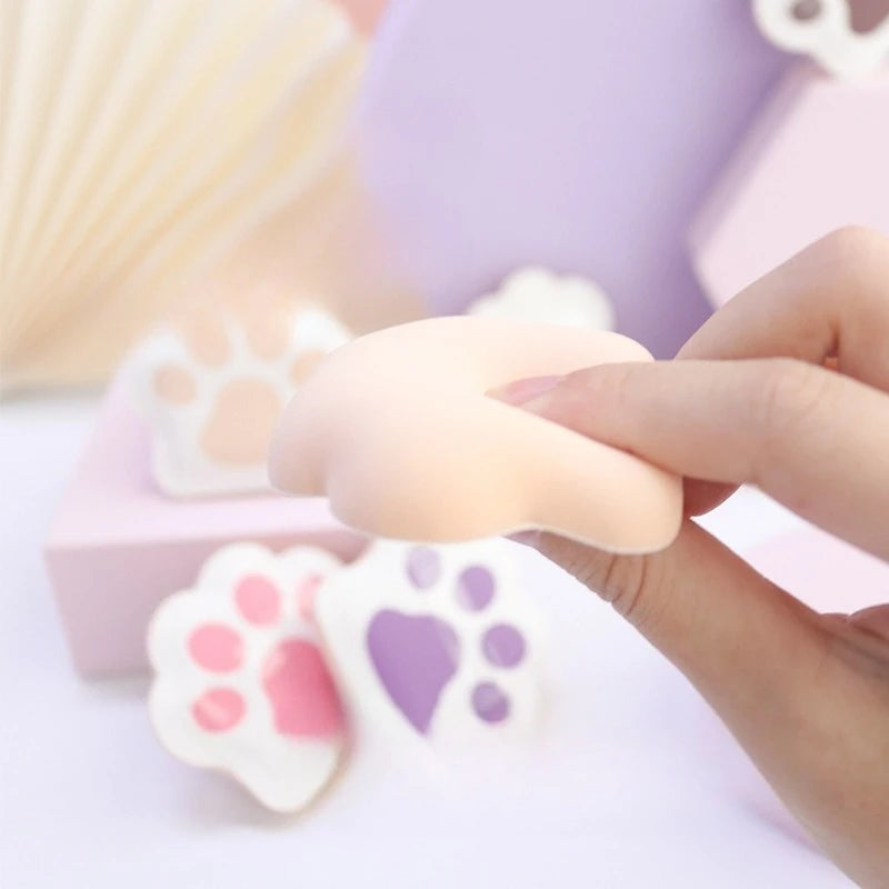 Cat Paw Makeup Sponge Cushion Puff – Soft Foundation Applicator Makeup Sponge Puff PLUSH