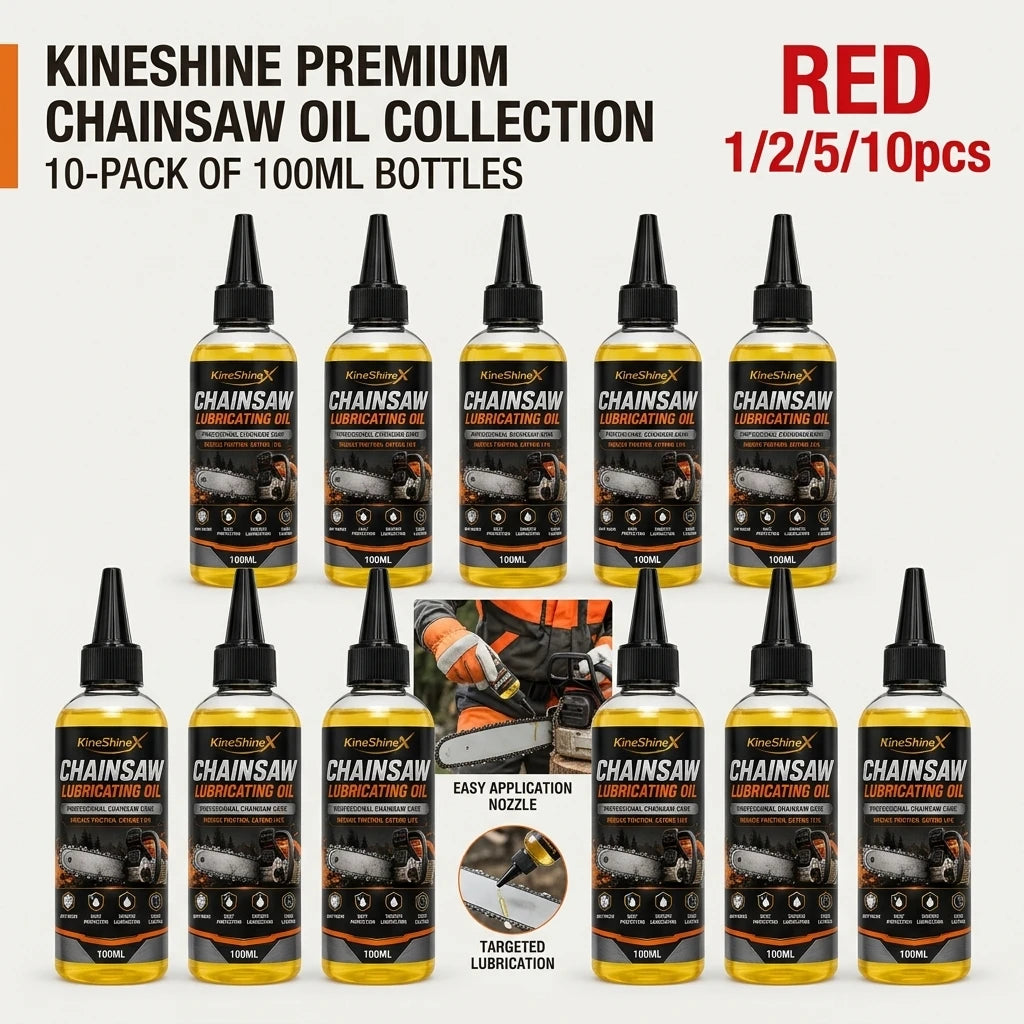 Chainsaw Chain Lubricant Oil – Rust & Wear Resistant 100ml Chainsaw Chain Oil PLUSH