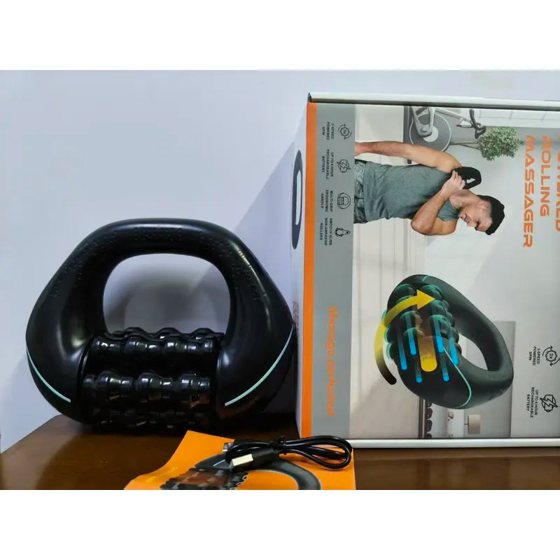 Electric Rolling Percussive Massager – Handheld Body Massager Handheld Massager PLUSH