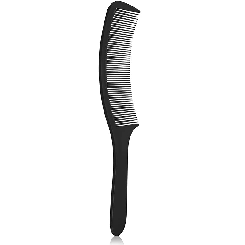 Ergonomic Curved Barber Clipper Comb – Flat Top Styling Tool Barber Clipper Comb PLUSH 1PCS