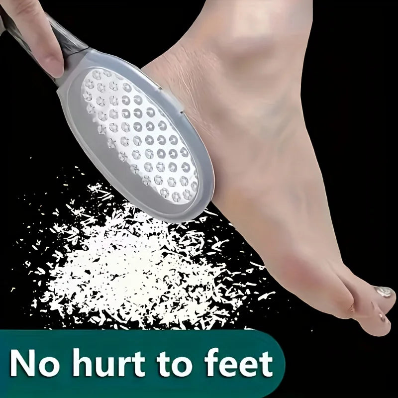 Stainless Steel Foot File & Callus Remover – Pedicure Tool Foot File Rasp PLUSH