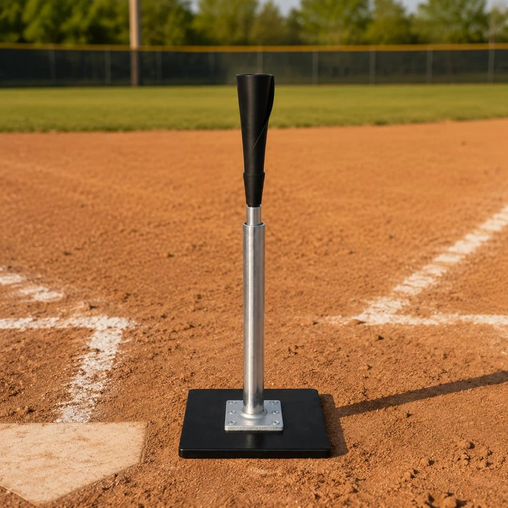 Height Adjustable Baseball & Softball Batting Tee | Heavy Base Baseball Batting Tee PLUSH