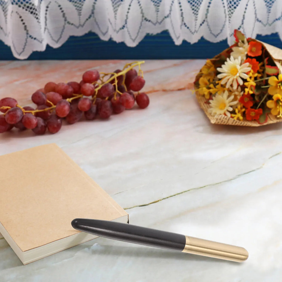 Wood & Metal Fountain Pen – Smooth Calligraphy Writing Pen Fountain Pen PLUSH
