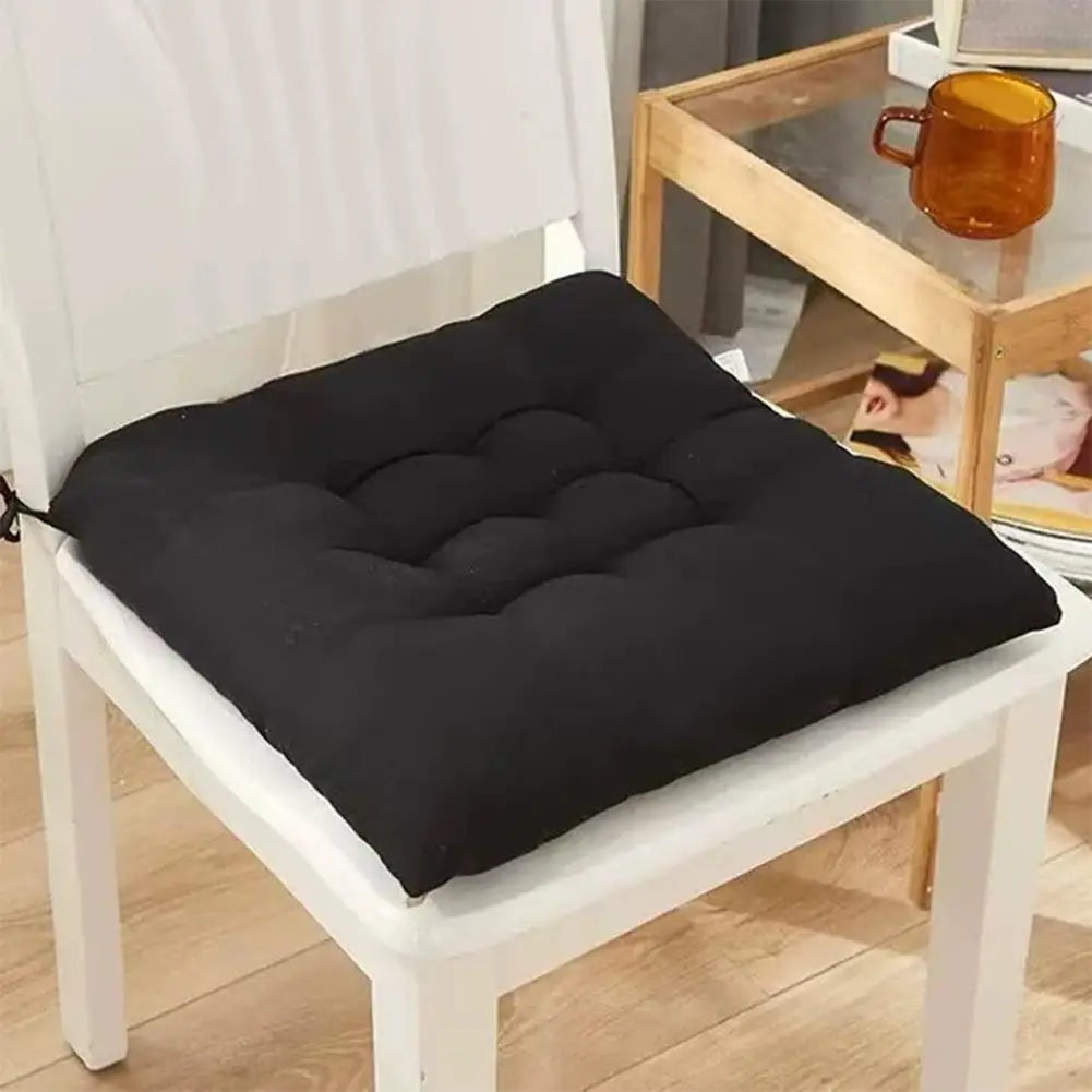 40x40cm Chenille Chair Cushion – Anti-Slip Tufted Seat Pad Chair Seat Cushion PLUSH