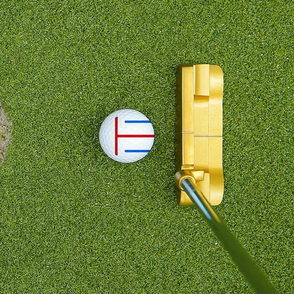 Golf Ball Line Marker Set – 2 Double-Sided Alignment Pens Golf Ball Marker PLUSH