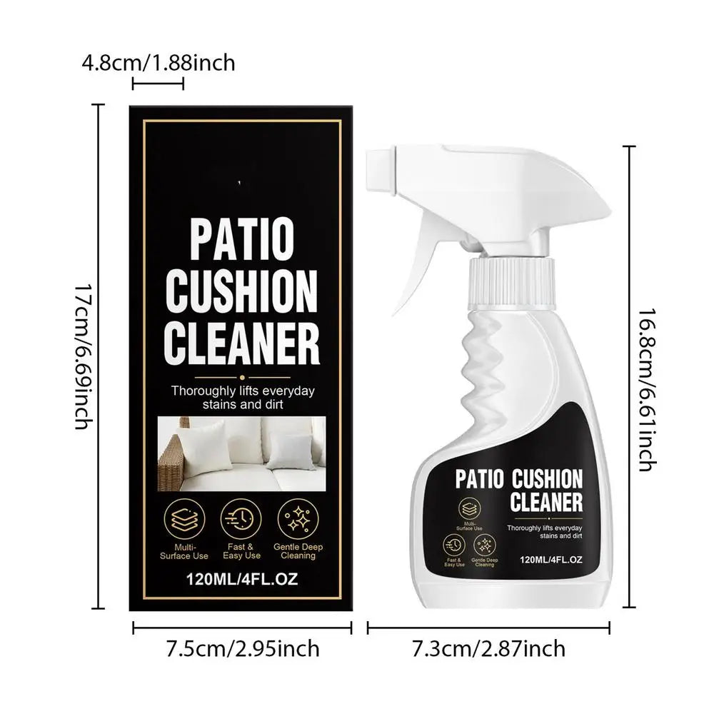 120ml Fabric Cleaner Spray – Cushion & Upholstery Stain Remover Fabric Cleaner Spray PLUSH 120ml