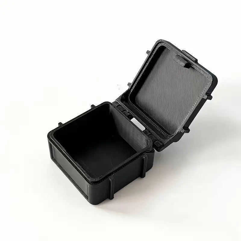 Stackable Hardware Storage Box | Screw & Nut Organizer Hardware Storage Box PLUSH Black