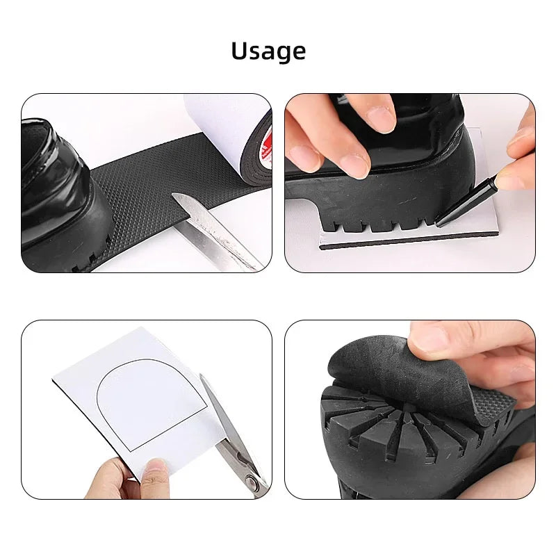 Non-Slip Sole Protector Stickers – Anti-Slip Heel Pads Shoe Sole Protector PLUSH
