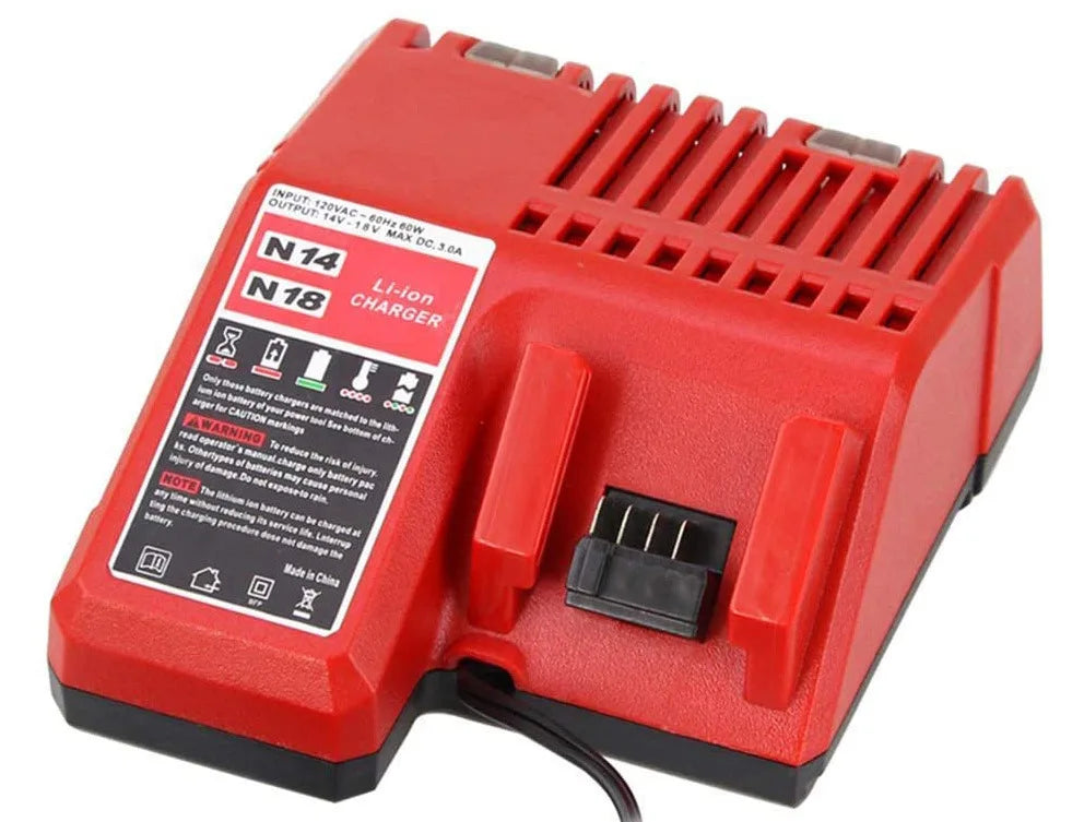 ZWINCKY Milwaukee 12V 14.4V 18V Li-ion Battery Charger Battery Charger PLUSH N14-N18 EU plug China Mainland