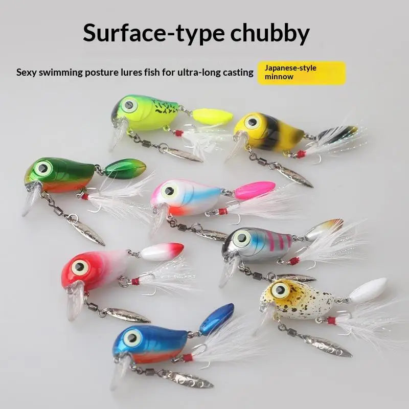 Metal Spinner Spoon Fishing Lure 3.8cm 5g – Trout & Bass Spinner Fishing Lure PLUSH