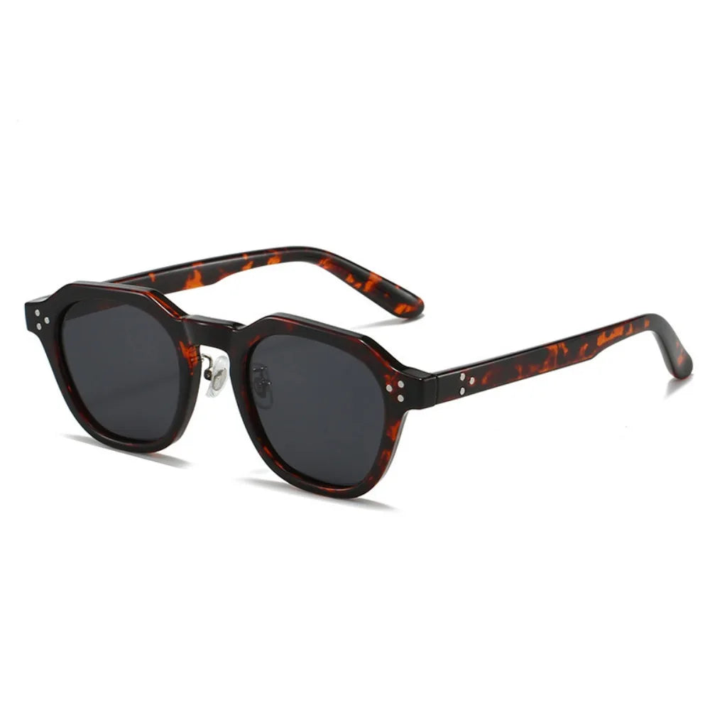 Retro Polygon Square Sunglasses – Lightweight Fashion Eyewear Fashion Sunglasses PLUSH Style 3