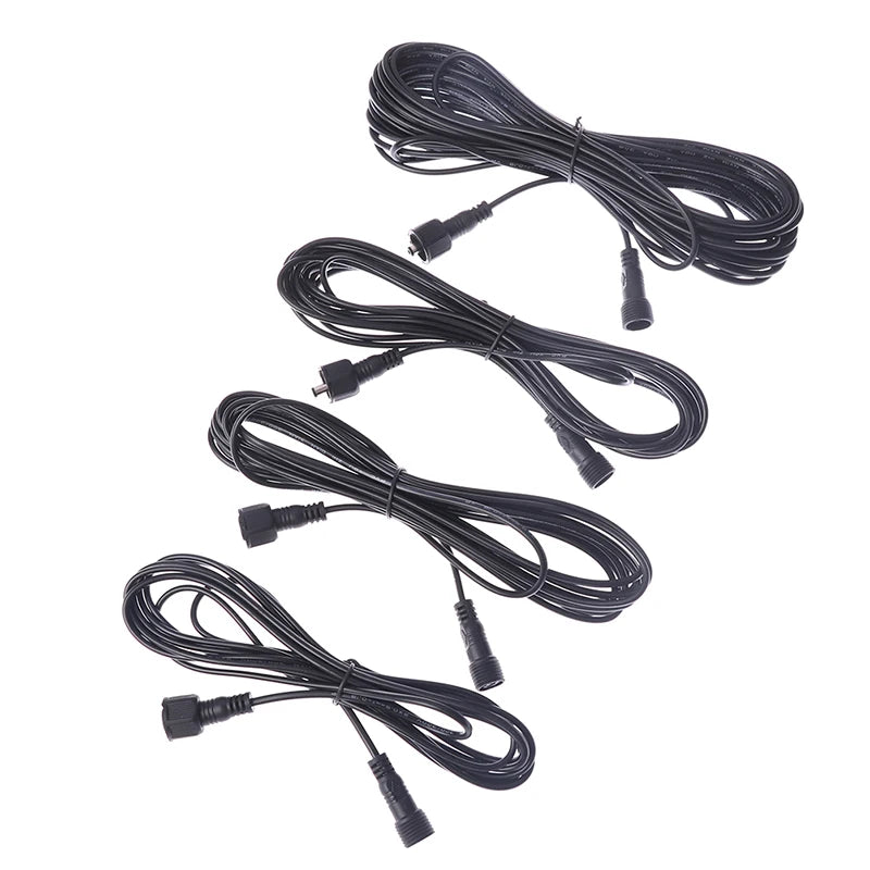 Waterproof Solar Spotlight Extension Cable 3M 5M 10M | 2-Pin DC Outdoor Extension Cable PLUSH