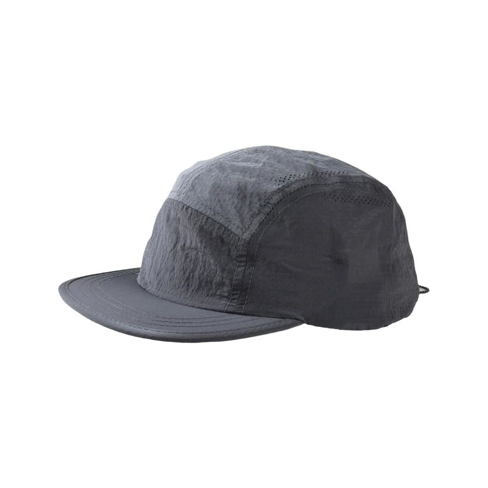5-Panel Flat Brim Baseball Cap – Unisex Quick-Dry Hat Baseball Cap PLUSH Grey