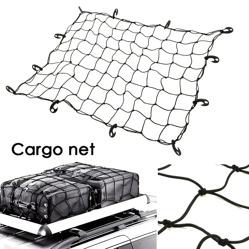 Heavy-Duty Elastic Cargo Net – Universal Fit Trucks & SUVs Elastic Cargo Net PLUSH