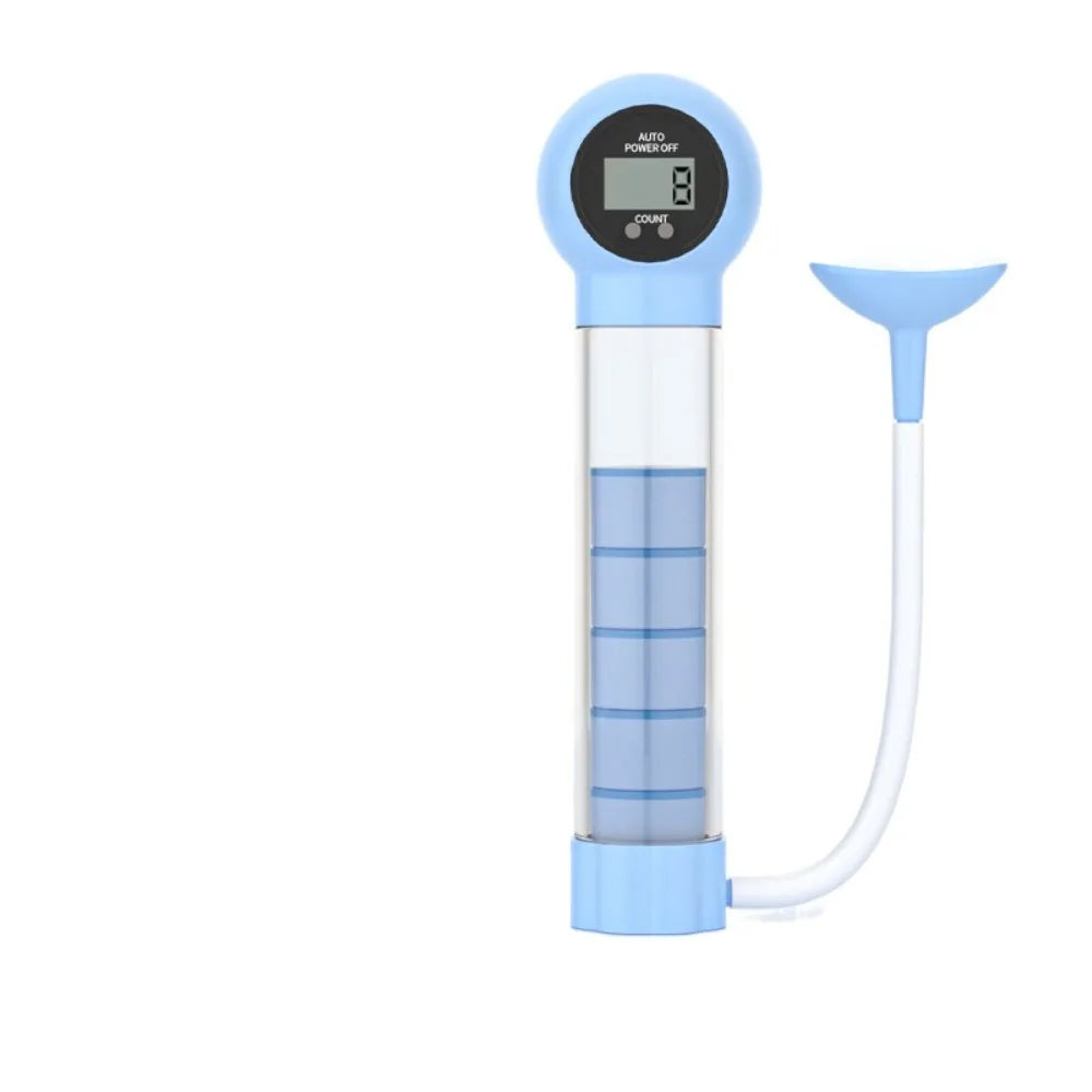 Breathing Exercise Trainer – Digital Counter & Adjustable Resistance Breathing Exercise Trainer PLUSH StyleA Blue