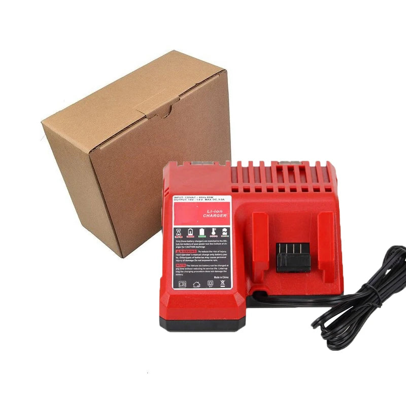 18V Lithium Battery Charger Replacement for Milwaukee M18 Power Tool Charger PLUSH US plug China Mainland