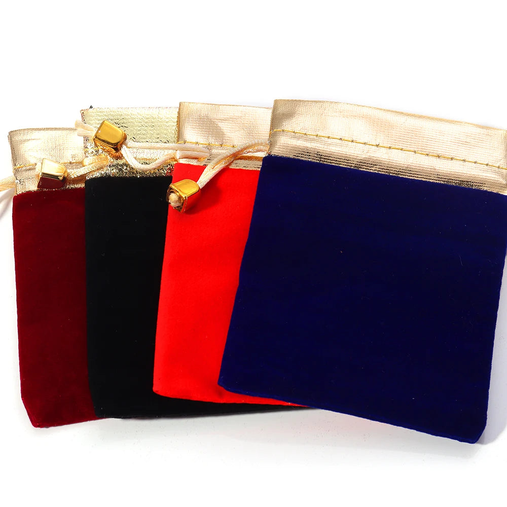 Velvet Drawstring Gift Pouches for Jewelry Packaging – 5-10pcs Jewelry Packaging Pouches PLUSH