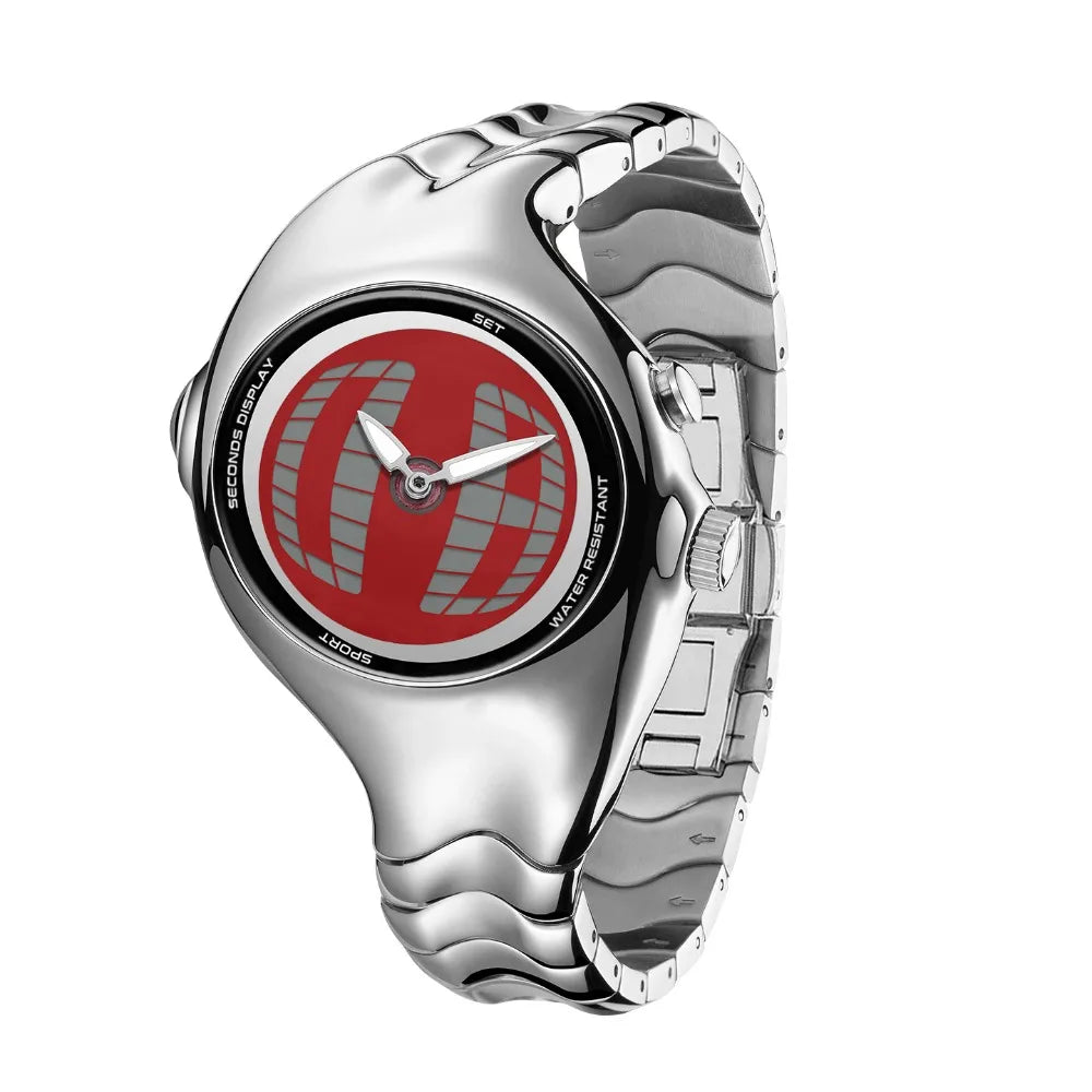 Y2K Retro Unisex Quartz Watch – Analog Digital Streetwear Retro Fashion Watch PLUSH A1