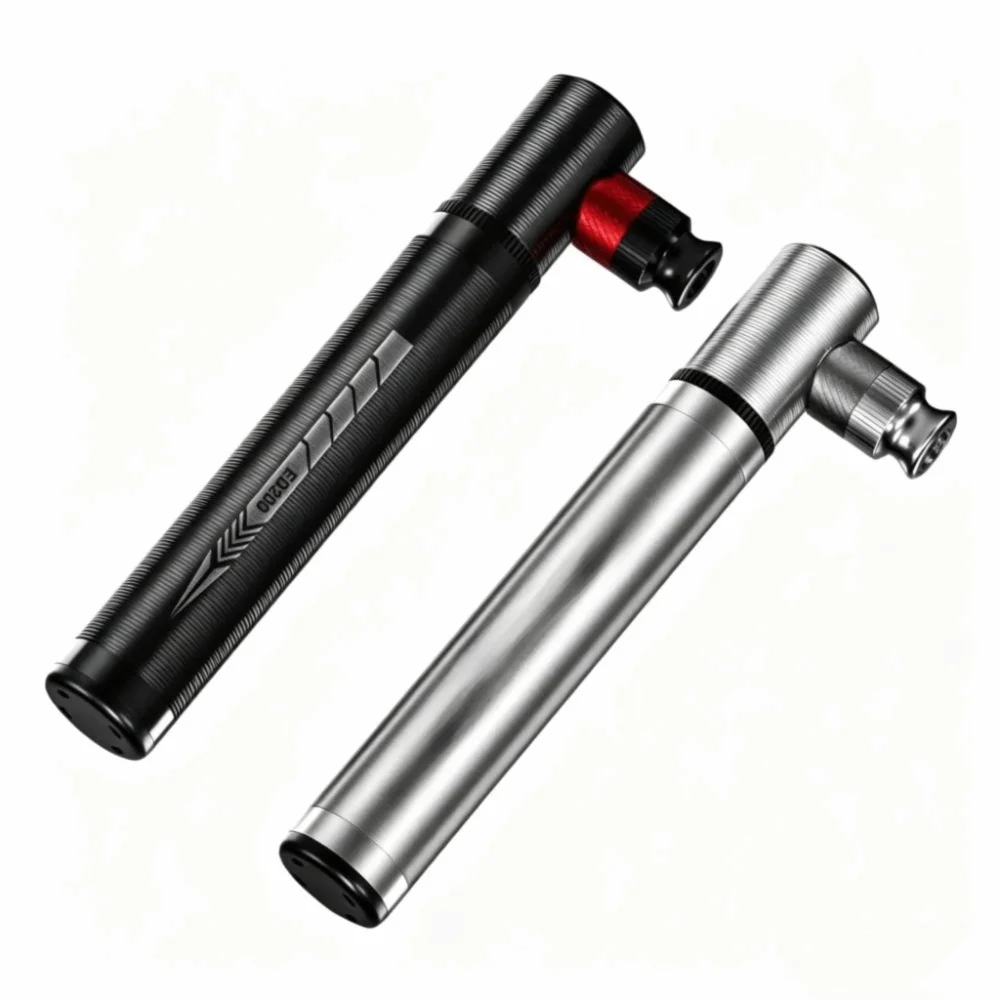 Mini Portable Bike Pump Aluminum Alloy – Universal Valve Mini Bike Pump PLUSH