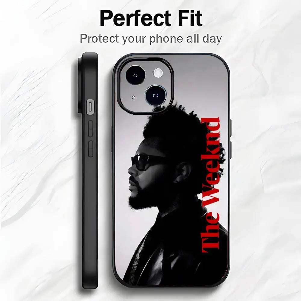 The Weeknd Minimalist iPhone Case – Shockproof Poster Cover iPhone Phone Case PLUSH -1 iphone 11