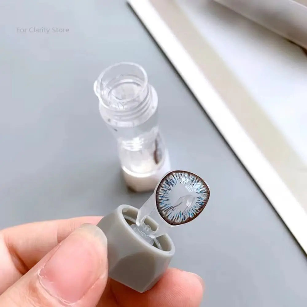 8 Pairs Contact Lens Case Set – 7 Colors, RGP Storage Contact Lens Case PLUSH