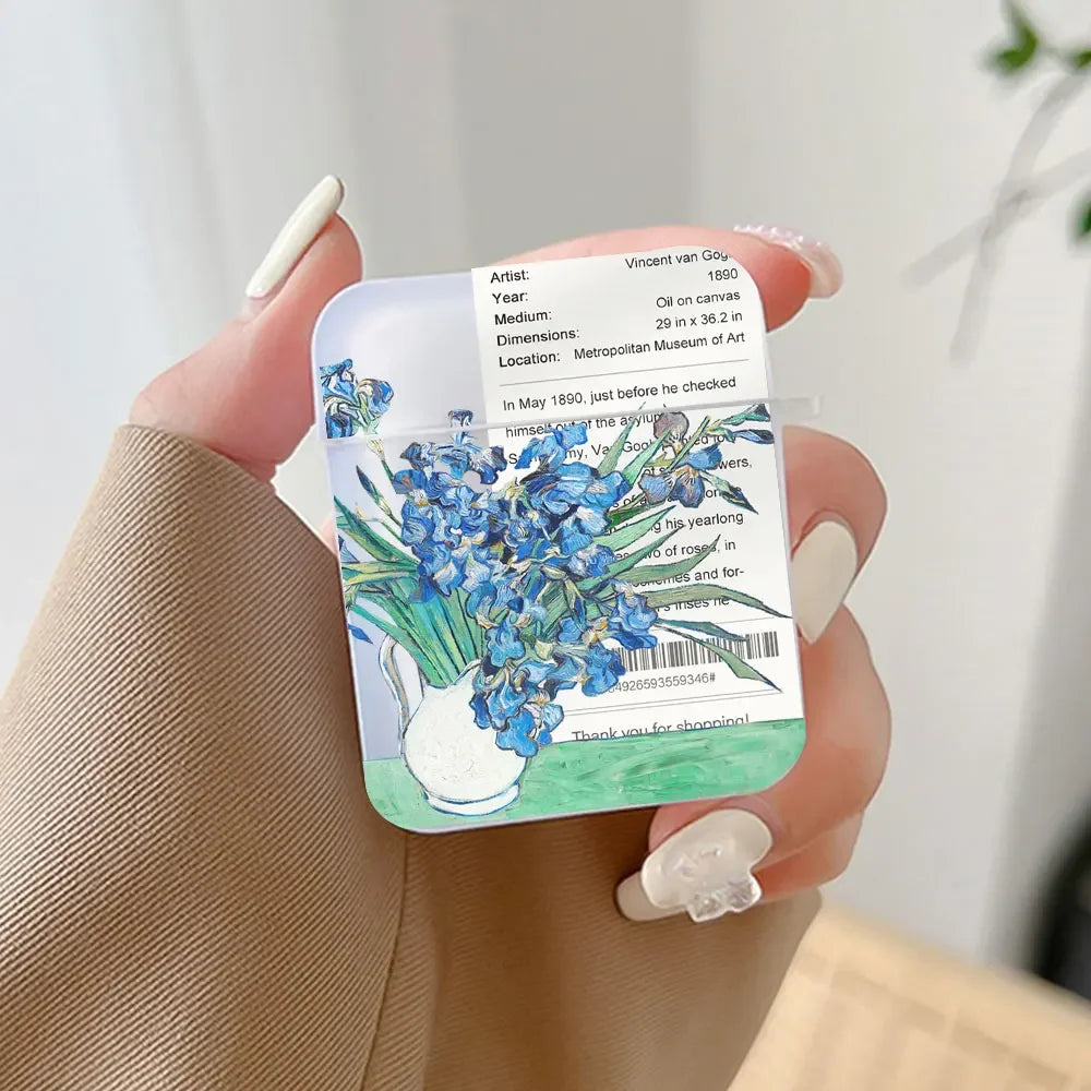 Van Gogh Art AirPods Case Cover – Fits All AirPods Models AirPods Case Cover PLUSH -10 for Airpods 4th
