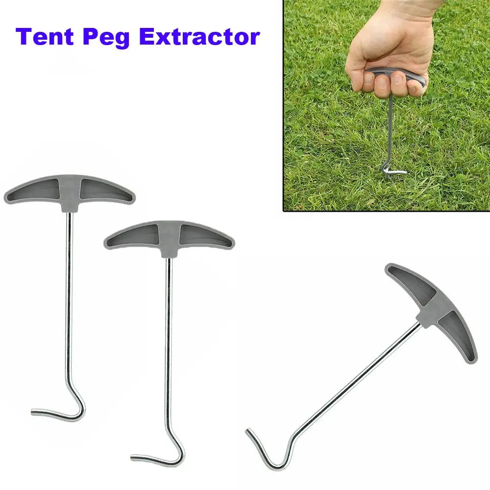 Tent Peg Extractor & Stake Puller – Camping Accessory Tent Stake Extractor PLUSH