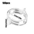 100pcs Plant Support Clips – Trellis Stake Clips for Garden Garden Support Clips PLUSH 100Pcs