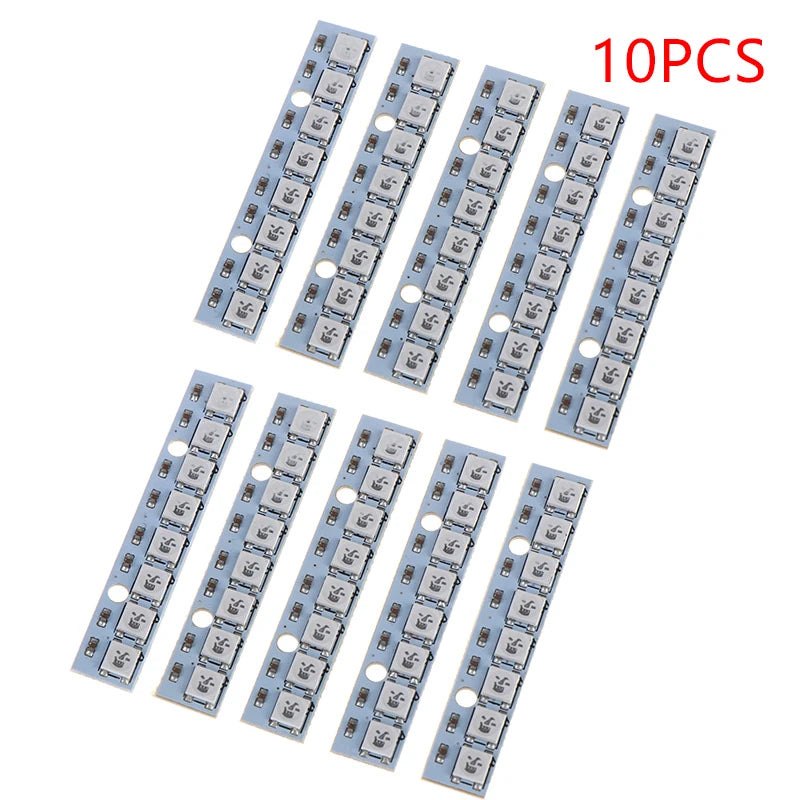 WS2812 5050 8-Bit RGB LED Module – DIY Full Color Dev Board RGB LED Module PLUSH 10PCS White