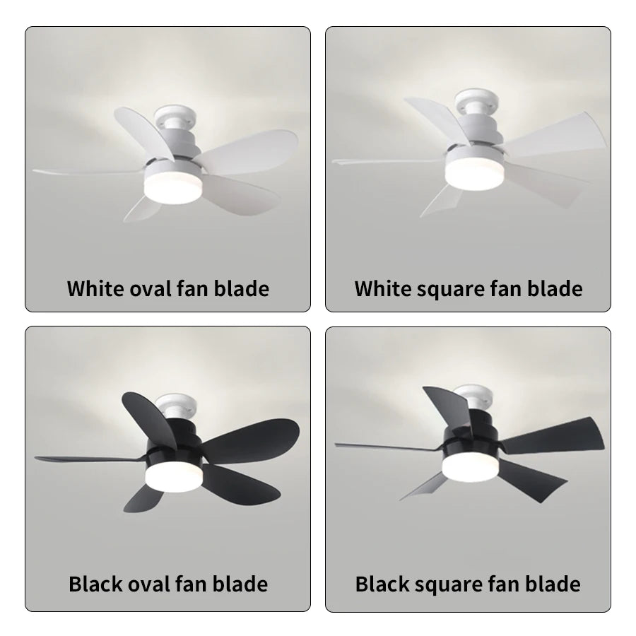 40W LED Ceiling Fan Light E27 | Dimmable & Remote Control LED Ceiling Fan Light PLUSH