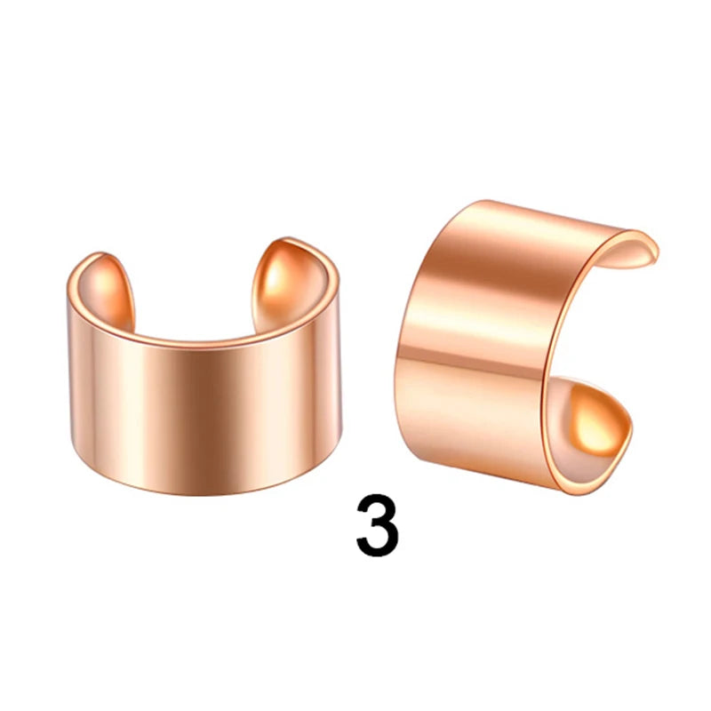 Gold Dreadlock Hair Rings, Beads & Ear Clips – 1-12pcs Hair Jewelry Cuffs PLUSH No.25RoseGold-3 1pc