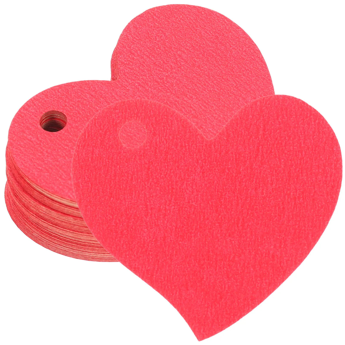 50pcs Heart Shaped Kraft Paper Tags – Gift Labels & Favors Kraft Paper Tags PLUSH