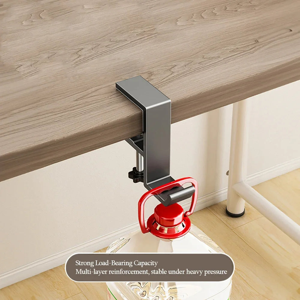 Punch-Free Table Hook – Removable Desk Bag Hanger Desk Bag Hook PLUSH