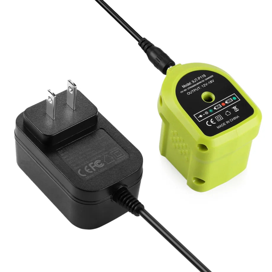 ZUIDID P117 P119 Charger for Ryobi 12–18V Ni-CD Ni-MH Li-ion Power Tool Charger PLUSH