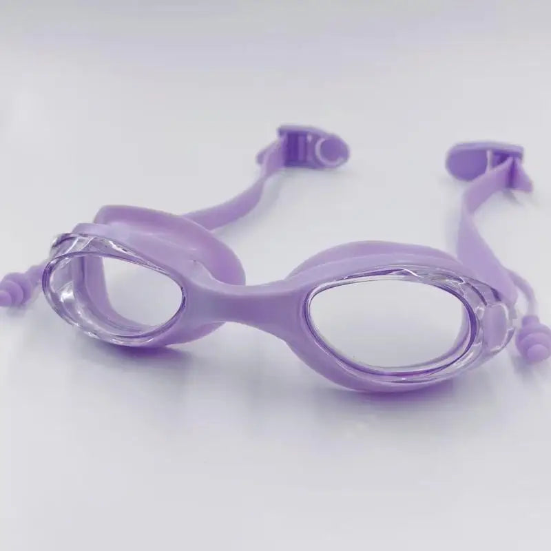 Swimming Goggles with Earplugs – Anti-Fog UV Adult Swim Swimming Goggles PLUSH A2