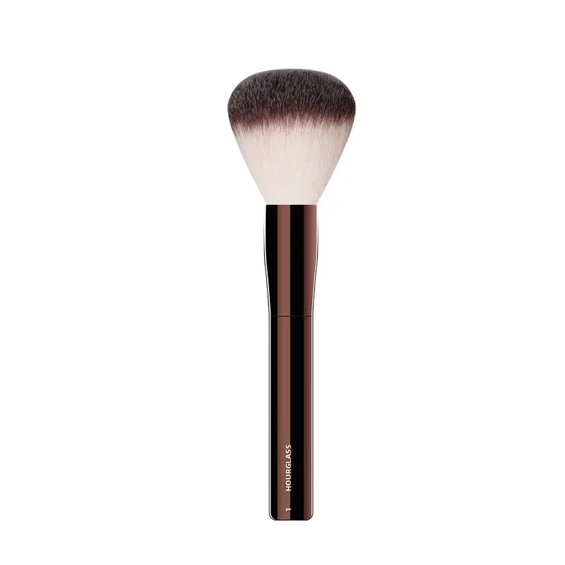 Hourglass No.1 Round Powder Brush – Soft Fiber Face Brush Powder Makeup Brush PLUSH 01