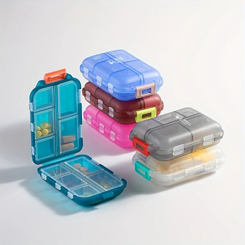 Portable Clear Plastic Storage Box – Jewelry, Vitamins & More Portable Storage Box PLUSH