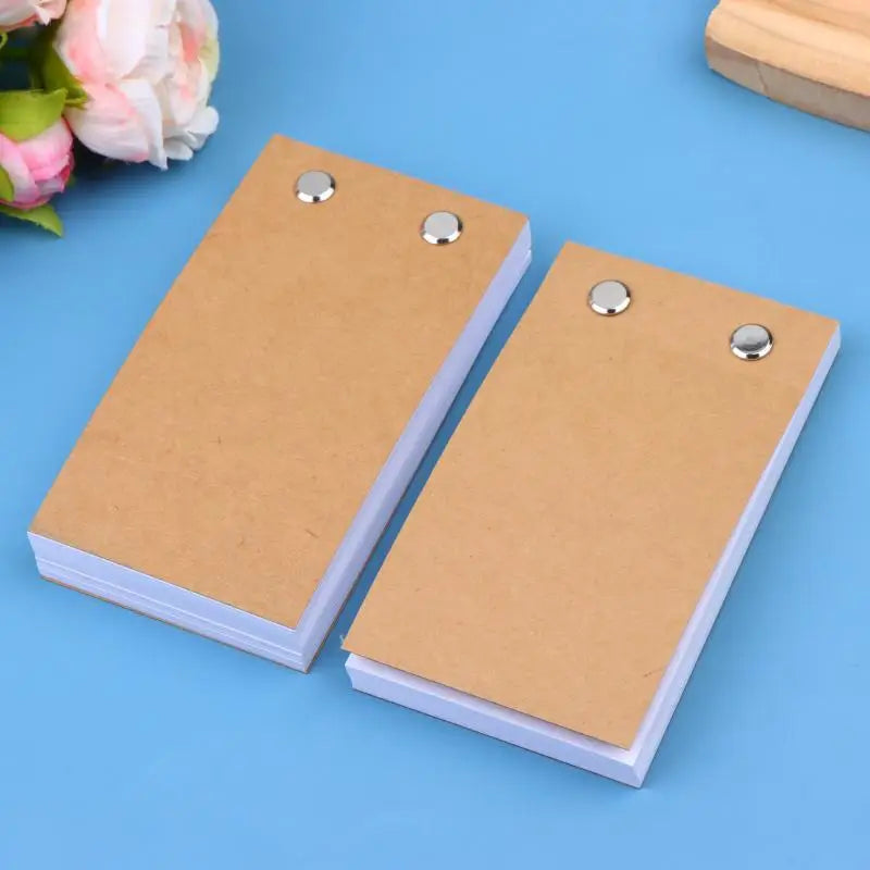 Blank Flip Book Kit 60/100 Sheets – Animation Paper & Screws Flip Book Kit PLUSH