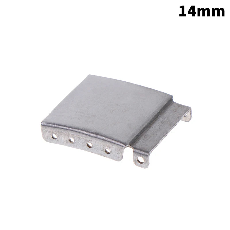 Universal Watch Band Clasp Extender 12–24mm Steel Gold Silver Watch Band Extender PLUSH 14MM Silver